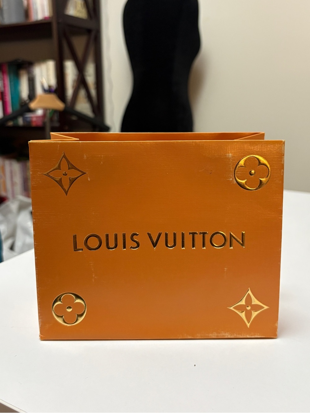 Louis Vuitton Orange Gift Box - Luxury Women's Accessory Packaging